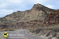 Nine mile canyon Utah USA