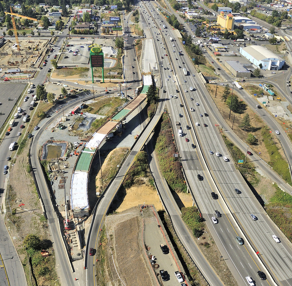 New NB I5 ramp to SR 167 in This photo, taken in S… Flickr