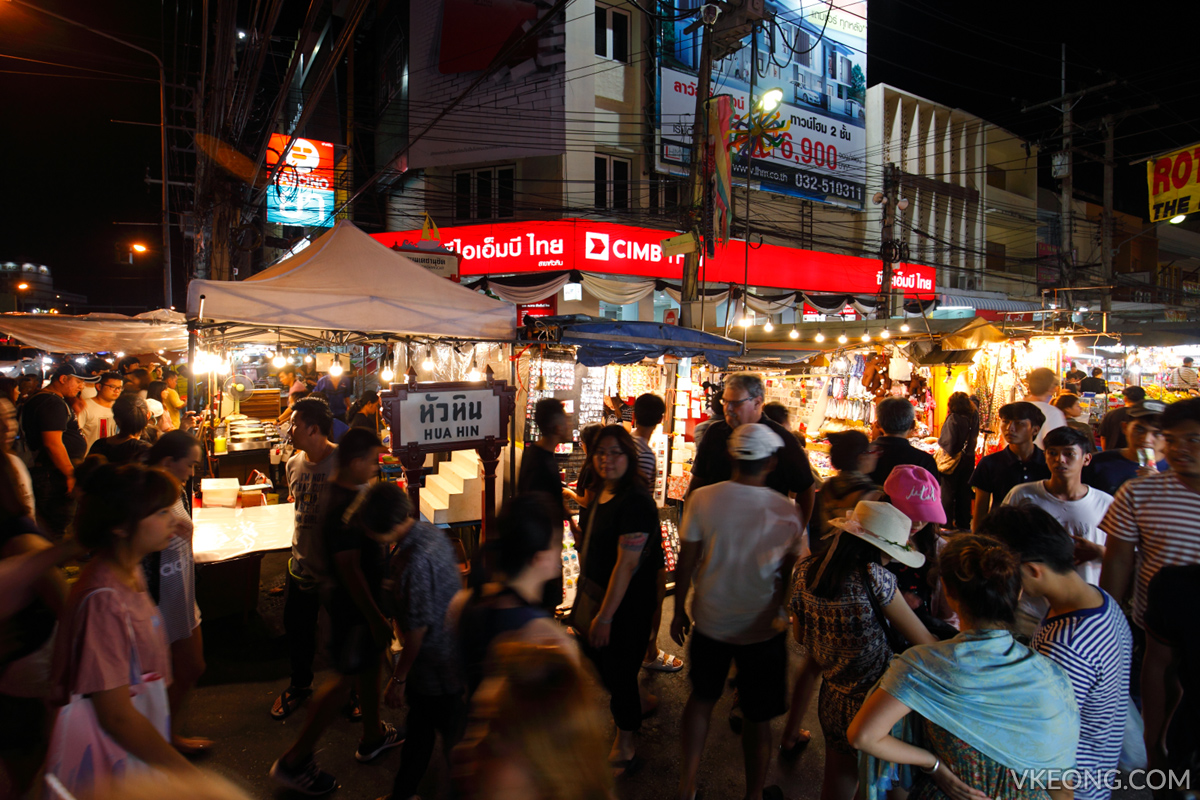 Hua Hin Night Market Entrance