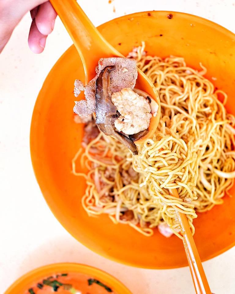 Lai Heng Mushroom Minced Meat Noodles