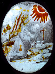 St Anthony in the desert, 1609 (continental)