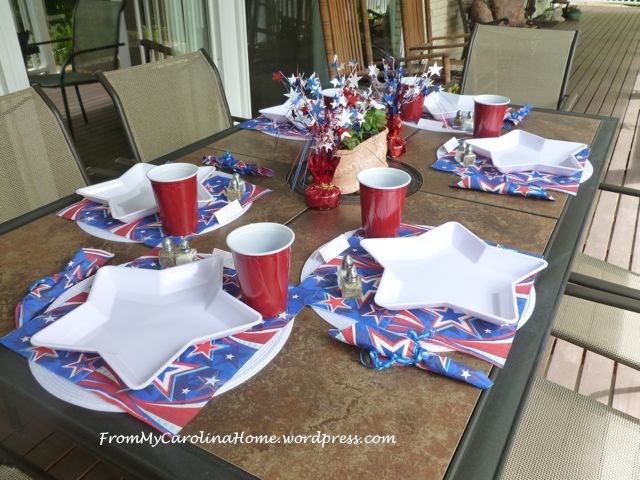 Patriotic Ladies Luncheon on From My Carolina Home
