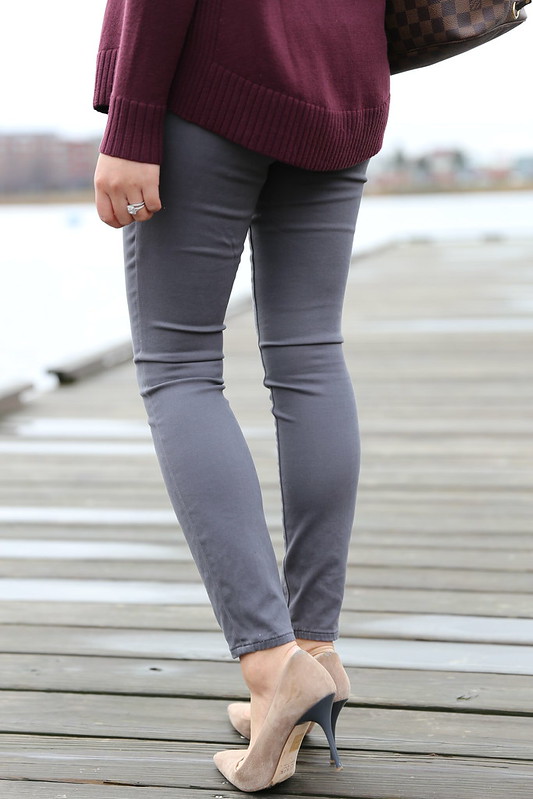  Plum & Grey Outfit