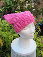 Pussy Hat 2, from the side