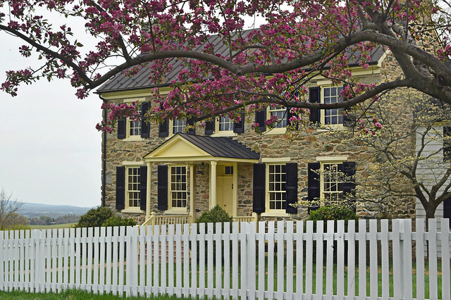 Mount Bleak House comes alive in early springtime at Sky Meadows State Park, Va
