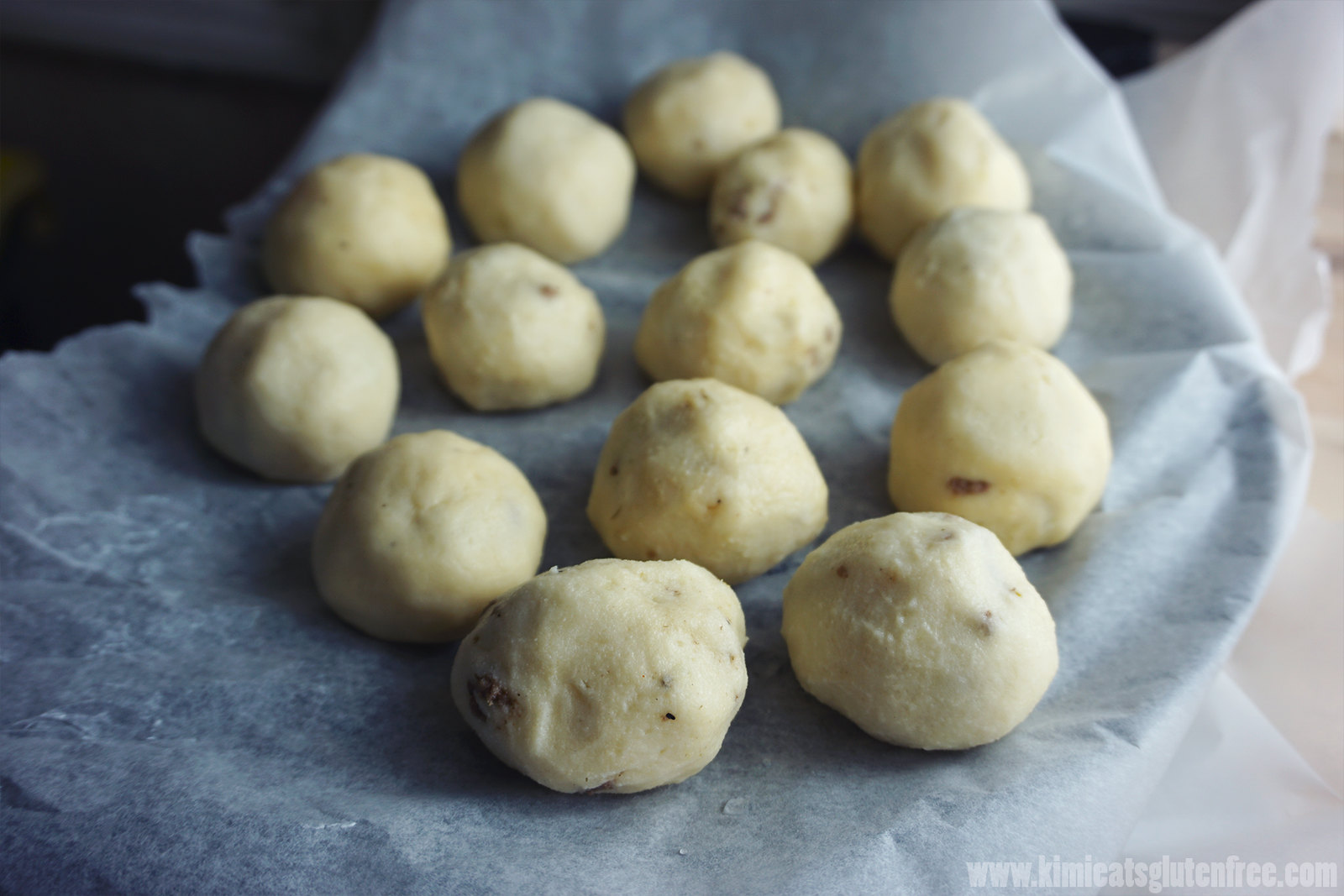 gluten free potato dumplings making process