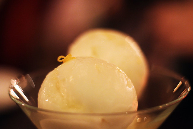 sorbet with limoncello from Marco's