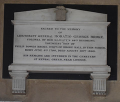 his remains are interred in the cemetery at Kensal Green near London