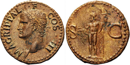 coin of Marcus Agrippa