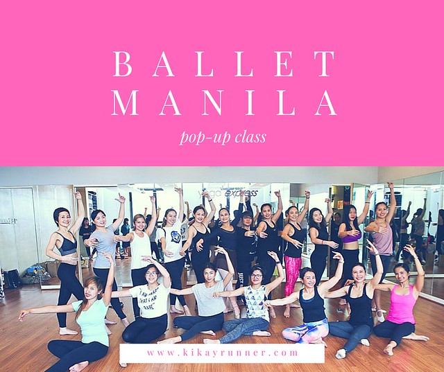 Ballet Manila pop-up class
