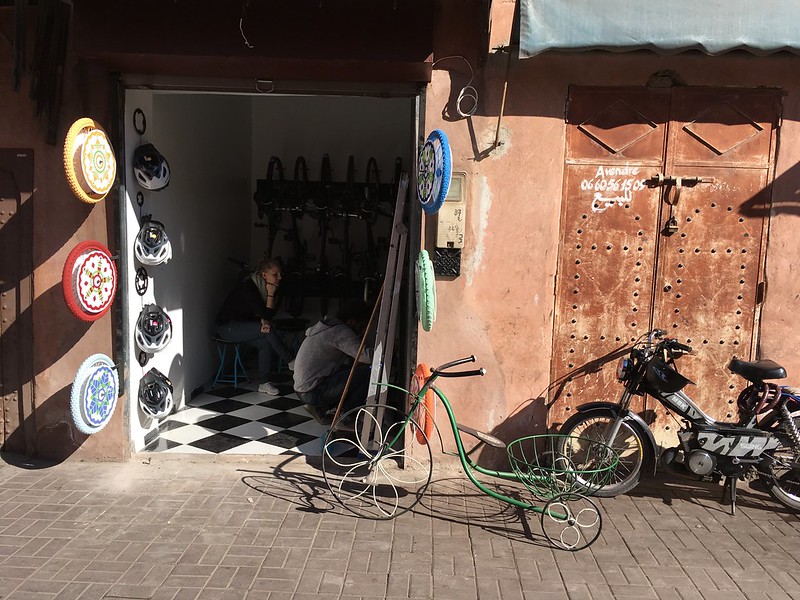 Bikes in Morocco