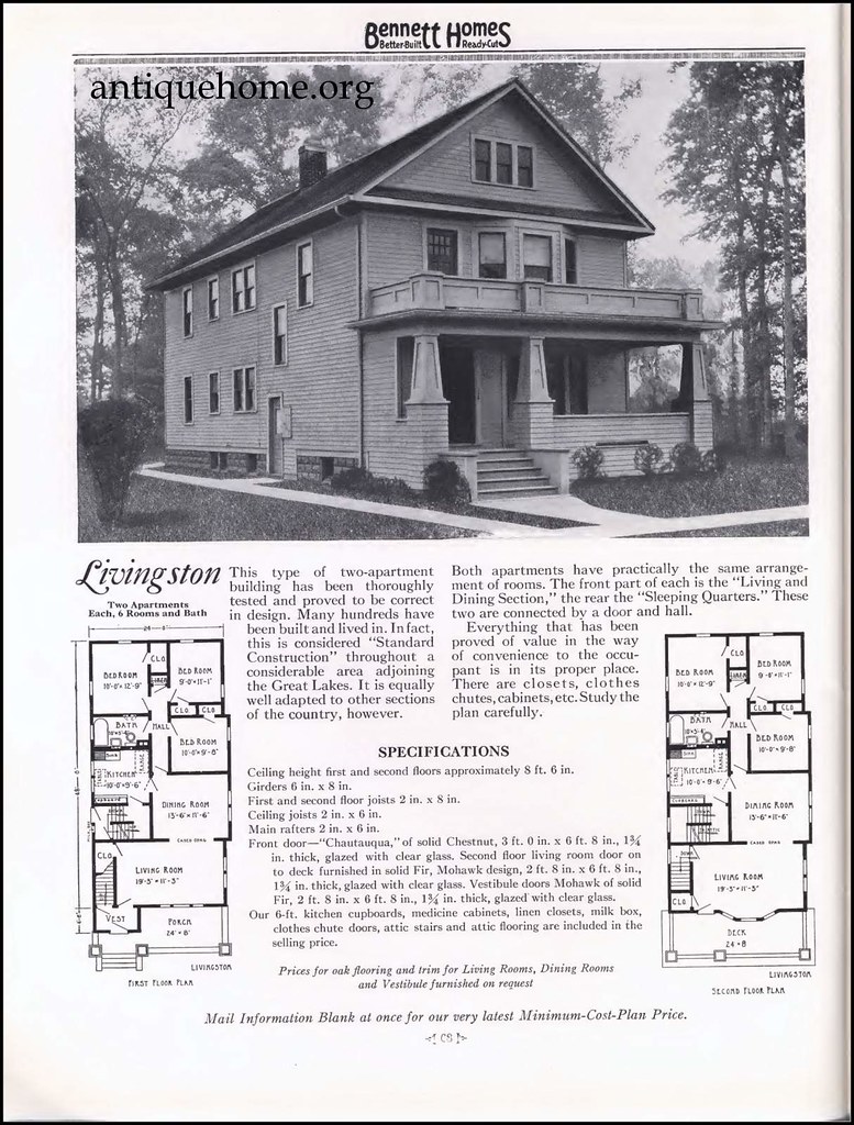 1925 Bennett Homes | Kit Houses from the Ray H. Bennett Lumb… | Flickr