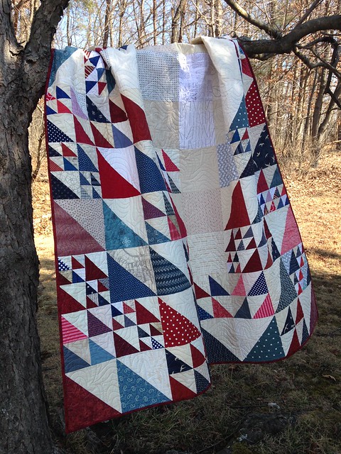 Quilt of Valor - October 2016 Faith Circle Quilt
