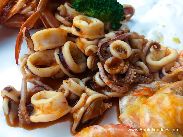 Blue Inn Seafood Kepong - Curry Squid