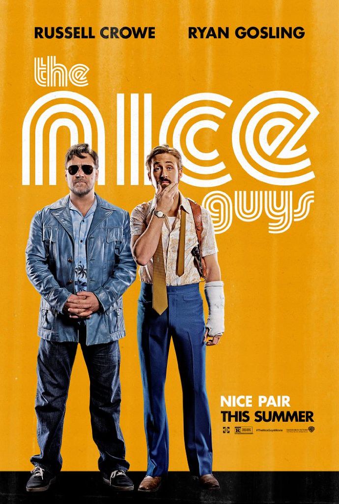 「The Nice Guys」のポスターの写真