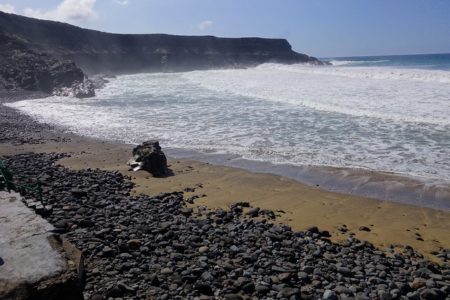 La Oliva, el Puertito de los Molinos y Volcán Calderón Hondo (ruta a pie). - Fuerteventura (Islas Canarias). La isla de las playas y el viento. (26)