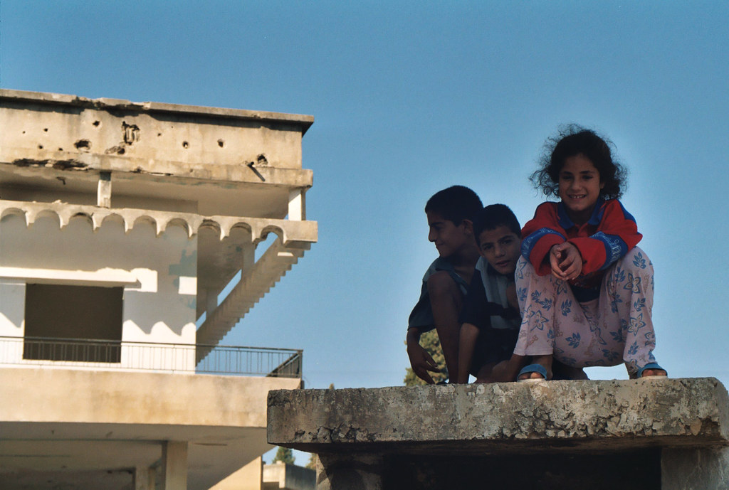Children at Qana, Lebanon