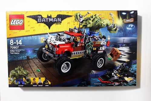 Batman Movie NO MINI FIGS / BOX Killer Croc Tail-Gator ONLY LEGO 70907 