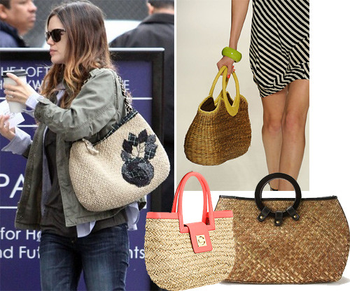 Gossip Girl summer love rattan handbags