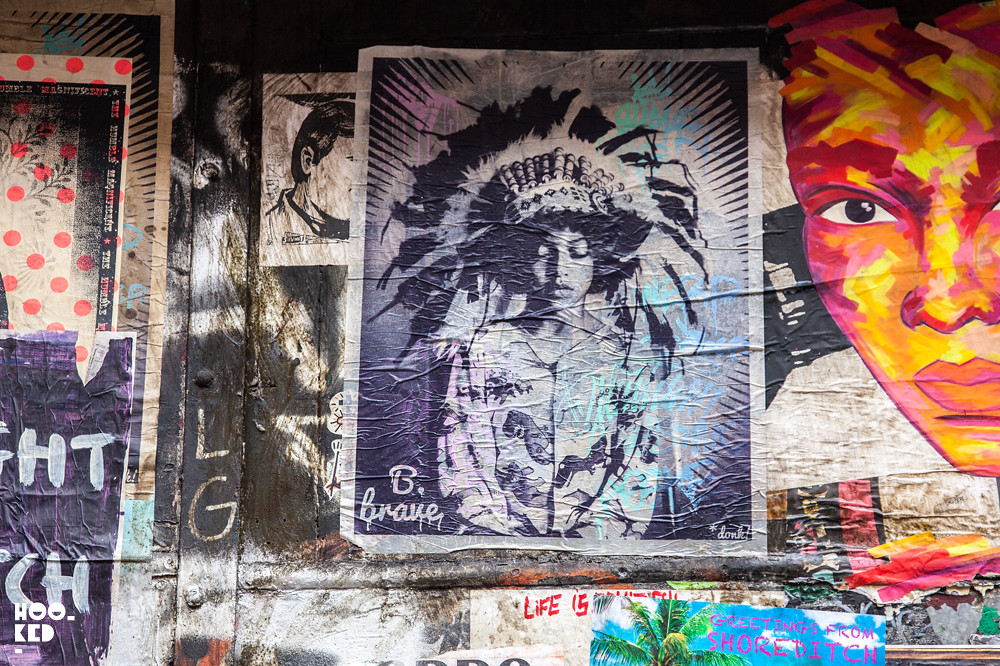 Street Artists Aida Wilde, Donk And Ben Rider hit the Streets of London