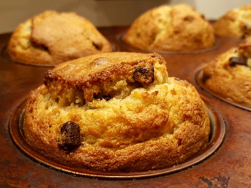 chocoalte chunk muffins