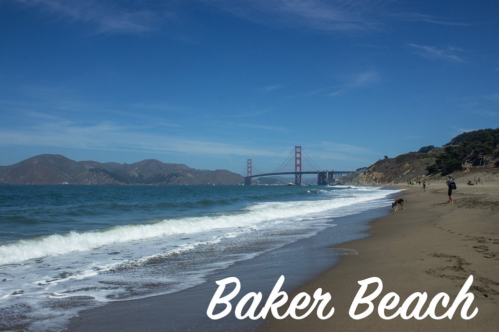 The Golden Gate Bridge from Baker Beach