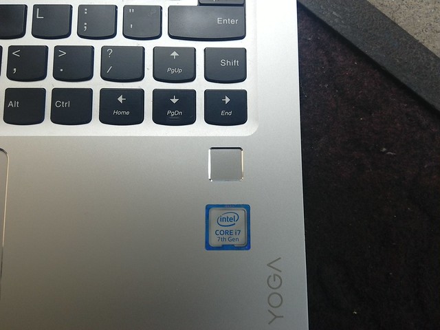 Lenovo Yoga 910 - Fingerprint reader