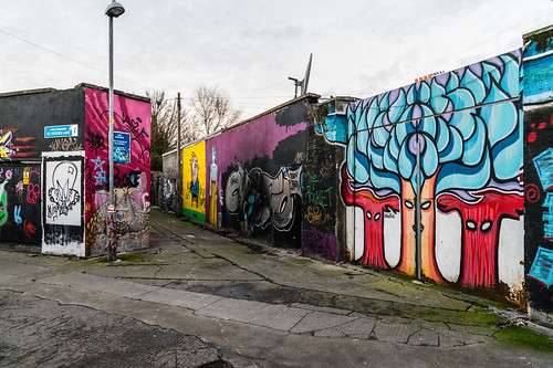  STREET ART AND GRAFFITI - SAINT PETERS LANE DUBLIN 005 