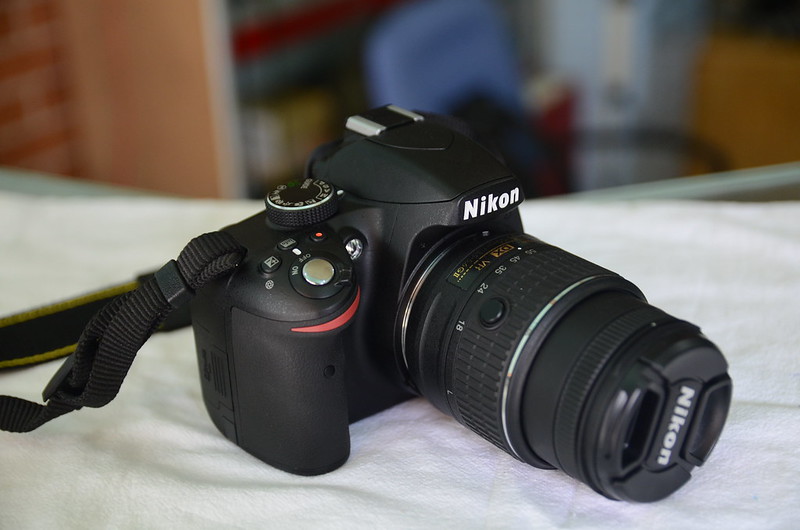 Nikon D3200, kit 18-55mm VR like new 1k shot , hàng VIC - 1