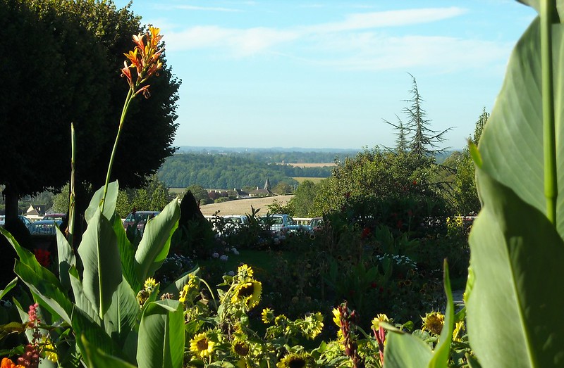 view from Mortagne hotel de ville
