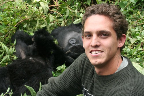Who is the Monkey? | Scott lounging with a few gorillas | Scott Chacon ...