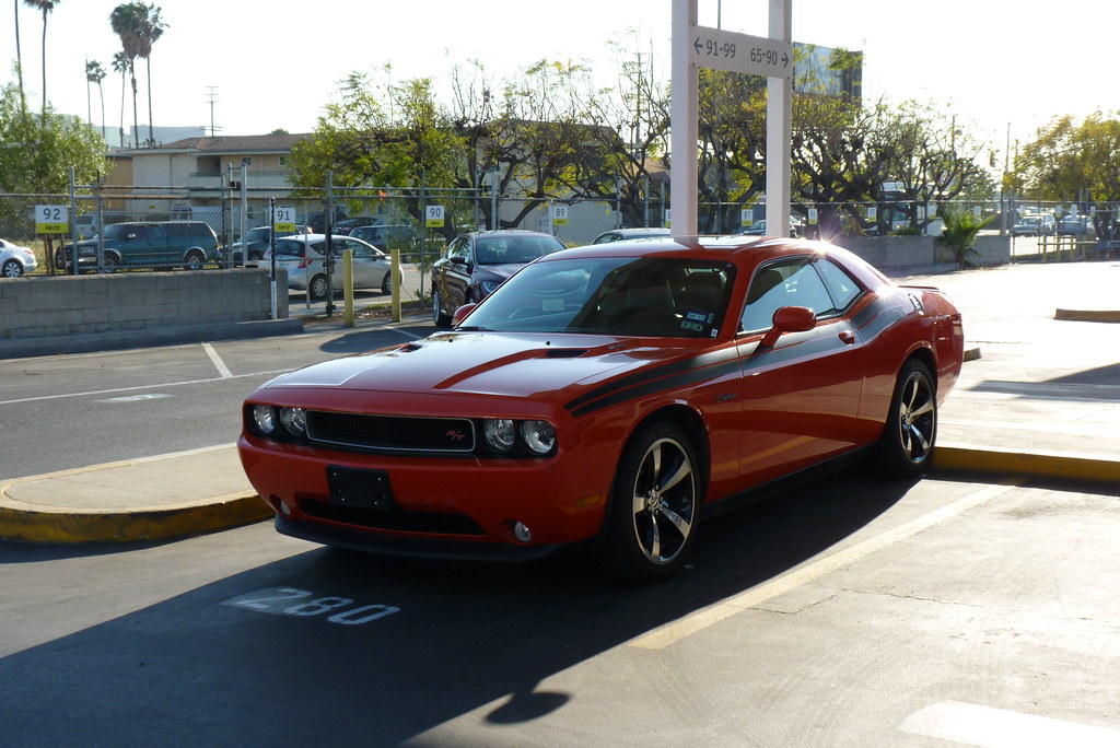Dodge Challenger R/T, Hertz Car Rental, Los Angeles | Flickr