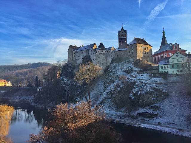 Castillo de Loket (Bohemia Occidental, República Checa)