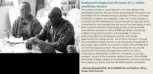 The vision of success - how Africa RISING intends to reach 1.1 million farmers with improved agricultural technologies