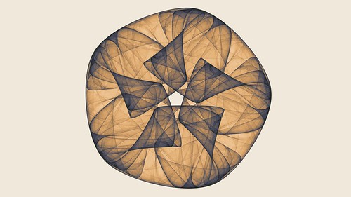 Symmetric Icon - Chaotic Flower