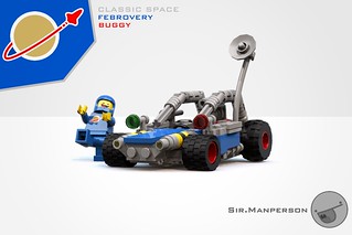 Classic Space Buggy - FebRovery 2017 - 6-wide - Lego