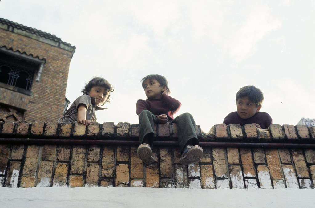 Gamines, Bogota, Colombia, 1977 | by Marcelo  Montecino