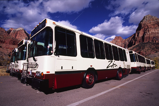 Shuttle Bus | Zion National Park, Utah | Worker101 | Flickr