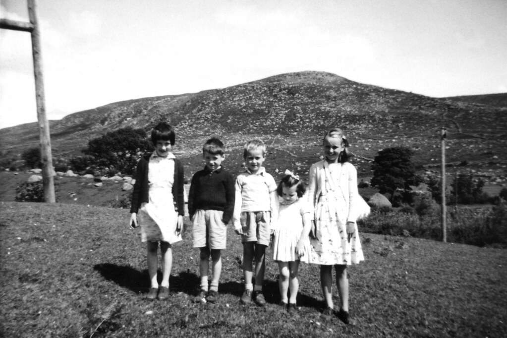 Rogan's hill, Boherhallagh Foxford Co. Mayo Ireland 1960 ...