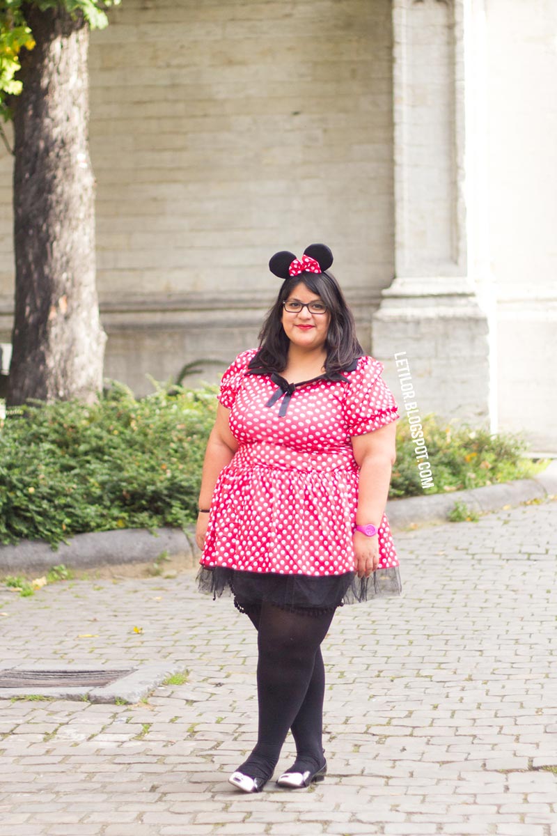 Blog mode outfit halloween plus size costum