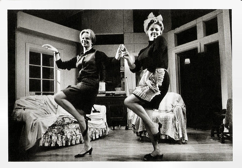 Jill Bennett and Diana Dors in Three Months (1970)