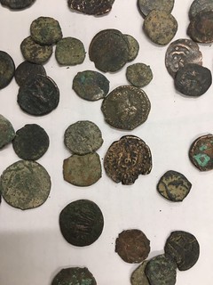 Coins seized from Palestinian man