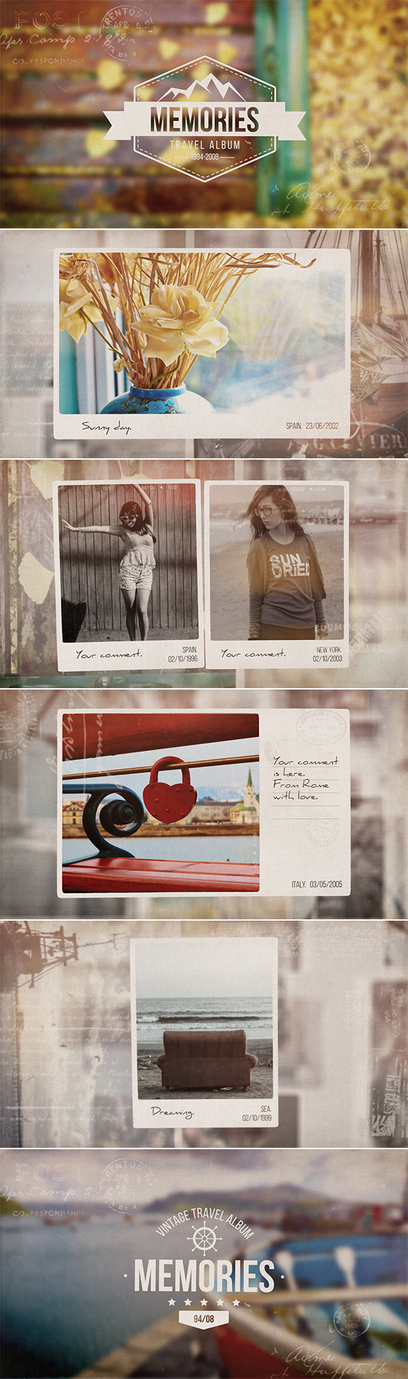 Vintage Slideshow 10368174  - Free After Effects Templates