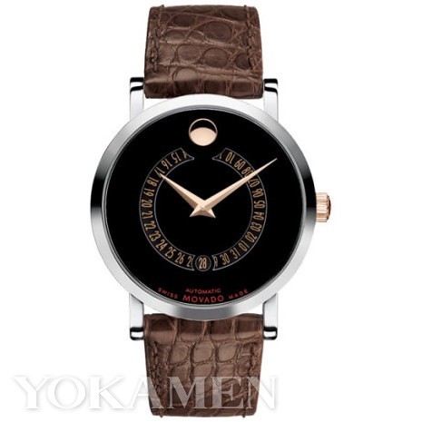 Again recommend small and big watches: Movado Museum series 0606399-men's watch
