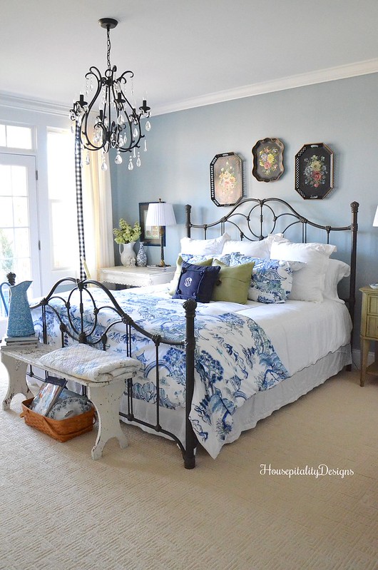 Guest Room-Chinoiserie-Iron Bed-Housepitality Designs