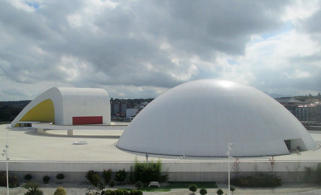 Detail, Oscar Niemeyer International Cultural Centre, Avilés
