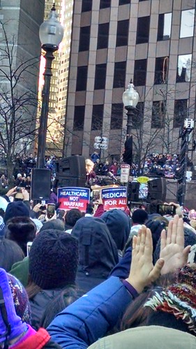 Rally in Boston