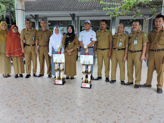 Paskibra SMKN 1 BATAM Juara 1 Putra & Putri LKBB tingkat Provinsi Kepulauan Riau