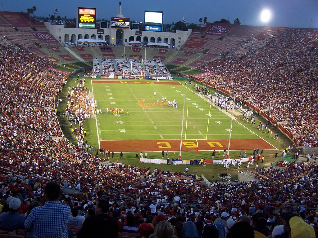 USC Trojans football stadium | Anshuman Gondalia | Flickr