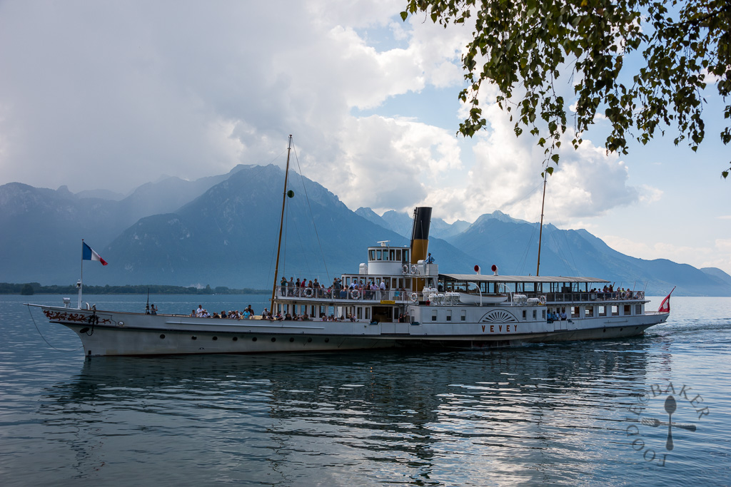 Vevey Ferry from Montreux